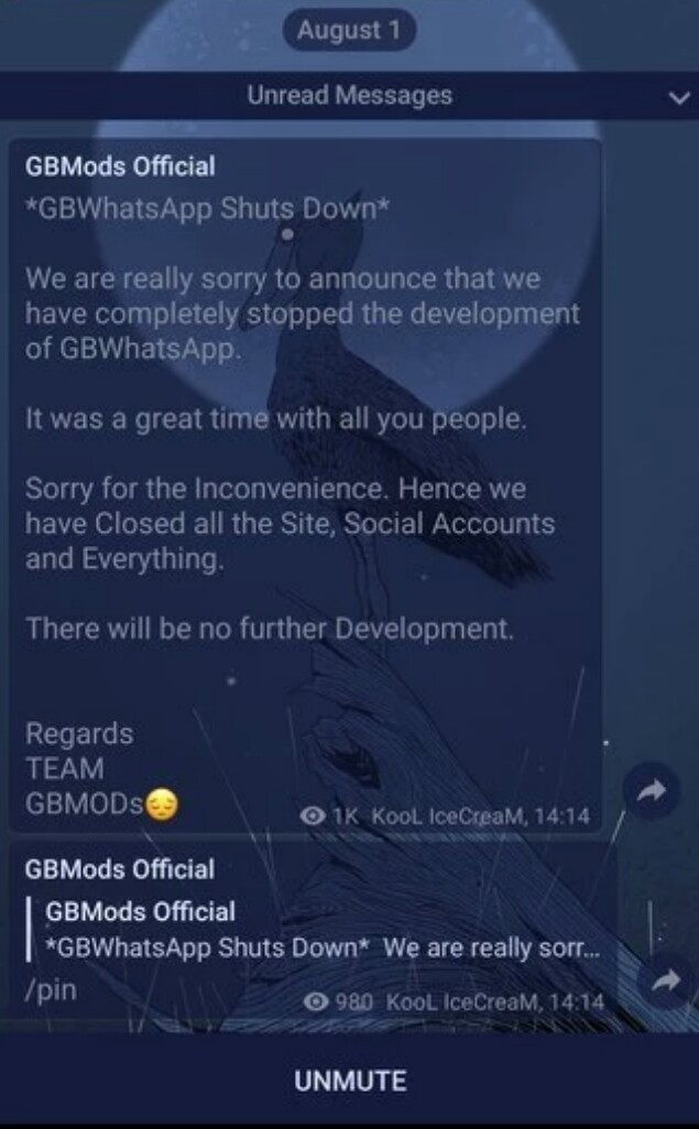 GBWahatsApp Officially Shut Down on 1st August thumbnail